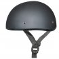 DULL BLACK Helmet - Daytona Skull Cap w/out Visor