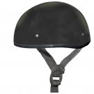 GLOSS BLACK Helmet - Daytona Skull Cap w/out Visor