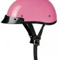 GLOSS PINK Helmet - Daytona Skull Cap w/ Visor