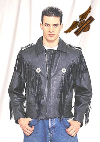 Black Bon Jovi Jacket - Durable Leather