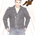 Black Jacket w/ Airvents - Naked Leather