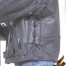 Classic Black Jacket - Split Cowhide Leather