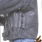 Classic Black Jacket - Split Cowhide Leather