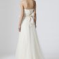 Simple A Line Tulle Wedding Dress US/UK 6 8 10 12 14 16