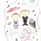 Ballet dancer, tutu, ballerina, toeshoes, bobbypins