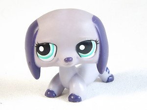 purple dachshund lps