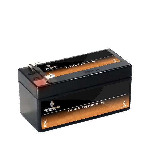 12V 1.2AH Sealed Lead Acid (SLA) Battery T1 Terminals