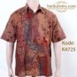 Batik shirt color pattern