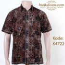 Batik shirt zig-zag country