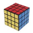 4x4x4 SS Spring Magic Cube 3rd Gen Black