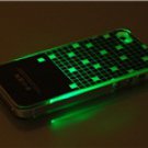 Protector Patterned Protective Case with Flashing Lights for iPhone 5 (Black)