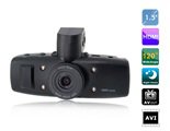 GS1000B 1.5&acirc;�� LTPS LCD HD Infrared Night Vision Driver Recorder (Black)