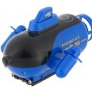 4 Channels Mini Wireless RC Toy Submarine (Blue)