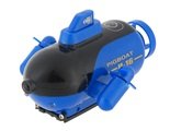 4 Channels Mini Wireless RC Toy Submarine (Blue)