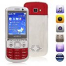 2.2 QVGA Screen Bar Phone with TV, Bluetooth, FM (Red)