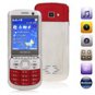 2.2 QVGA Screen Bar Phone with TV, Bluetooth, FM (Red)