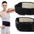 Bioenergetics Stone Thermal-Heating Lumbar Back Brace (Black)