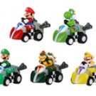 Super Mario Wind Up Racing Car Set 5 Pieces