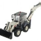 High Simulation Alloy Bi-directional Forklift Car Model Toy