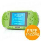 2.7" LCD Portable 8-bit Game Console with Built-in Games+More - Green