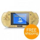 2.7in TFT LCD Handheld Gamebox Game Console with TV OUT - Gold