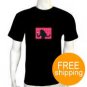 Woman EL LED T-Shirt Cool Gadgets for Rave Party/Disco