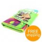 Plants vs. Zombies Print 2-Fold Long Wallet for Her (Green)