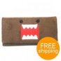 Domo Kun Plush Cover Wallet w/ Card/Coin Compartments