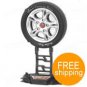 Laser Gun Tire Target Shooting Toy with Flashing Light + Sound Effects