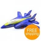 360 degrees Revolving King Racer Aeronef Blue and Yellow