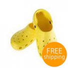 Designer's Beach Shoes (Yellow - Size-M)