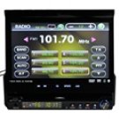 7" 1 Din TFT Touch Screen Car DVD Player with Analog TV FM AM Bluetooth RDS AVIN Bluetooth Support