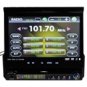 7" 1 Din TFT Touch Screen Car DVD Player with Analog TV FM AM Bluetooth RDS AVIN Bluetooth Support