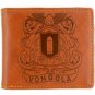 Cartoon Pattern Bi-Fold Wallet (Brown)