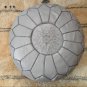 MOROCCAN LEATHER POUF