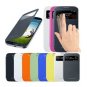 New FLIP PU Leather CASE Cover Smart Wake S View For SAMSUNG GALAXY S4 SIV i9500 BLACK Color