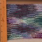 Hand Knitted Dish Cloth Variegated Green and Purple