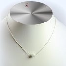 SI659-Swarovski Crystal necklace & 925 silver