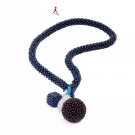 SI641-Bohemian galss necklace