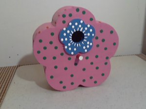 pink wooden box