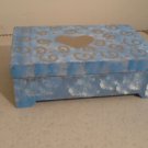wooden hand painted box