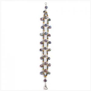 Midnight Magic Heart Bracelet