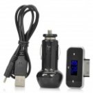 LCD FM Transmitter with Car Charger for iPod/iPhone 4