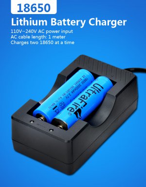 for 2*18650 Lithium Battery Charger
