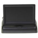 Foldable 4.3" TFT LCD Monitor for Vehicle Parking Reverse Camera with a power connecting cable