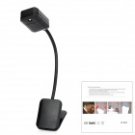 2-Mode eBook Reading Light with Clip Fully adjustable arm