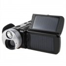Full HD Video Recording 3" TFT Wide Screen Dual Solar Panel Digital Camcorder 16 Digtial Zoom