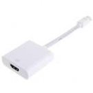 Mini DisplayPort DP Male to HDMI Female Adapter White
