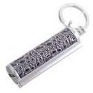 185ml Stainless Steel Retractable Travellers Cup With a key ring