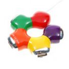 Colorfull Swivel-Jointed Quincunx USB 2.0 Hub